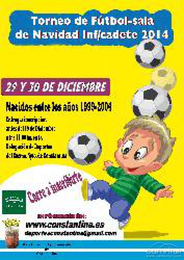 Torneos de Deportes Navidad 2014 en Constantina 