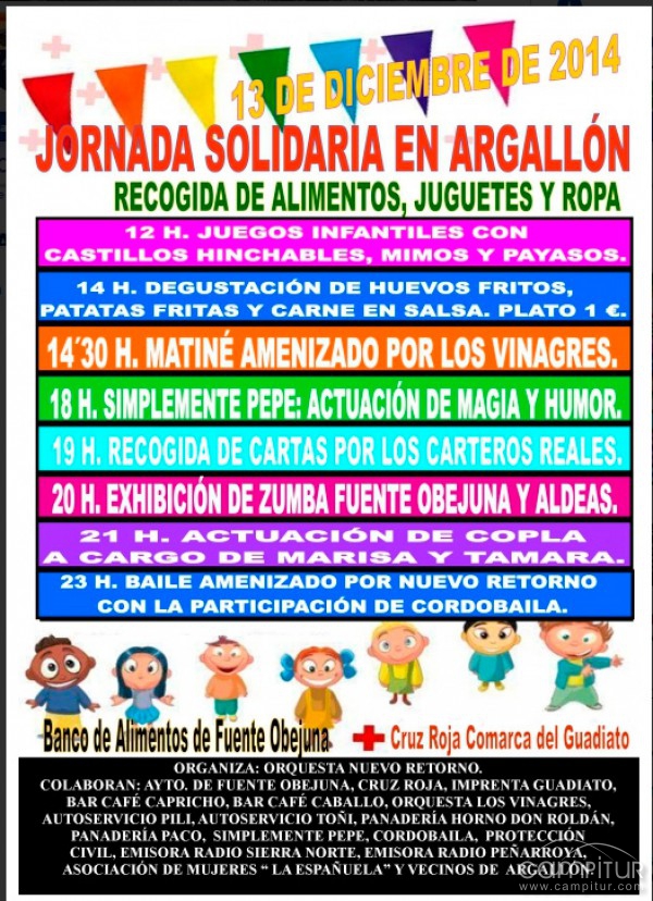 Jornada Solidaria en Argallón 