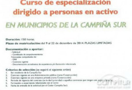 El Ceder organiza un nuevo Curso de Hormigón Impreso 