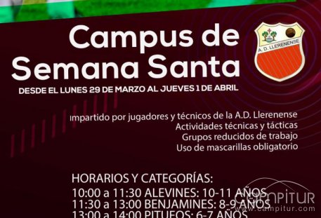 Campus de Futbol de Semana Santa en Llerena