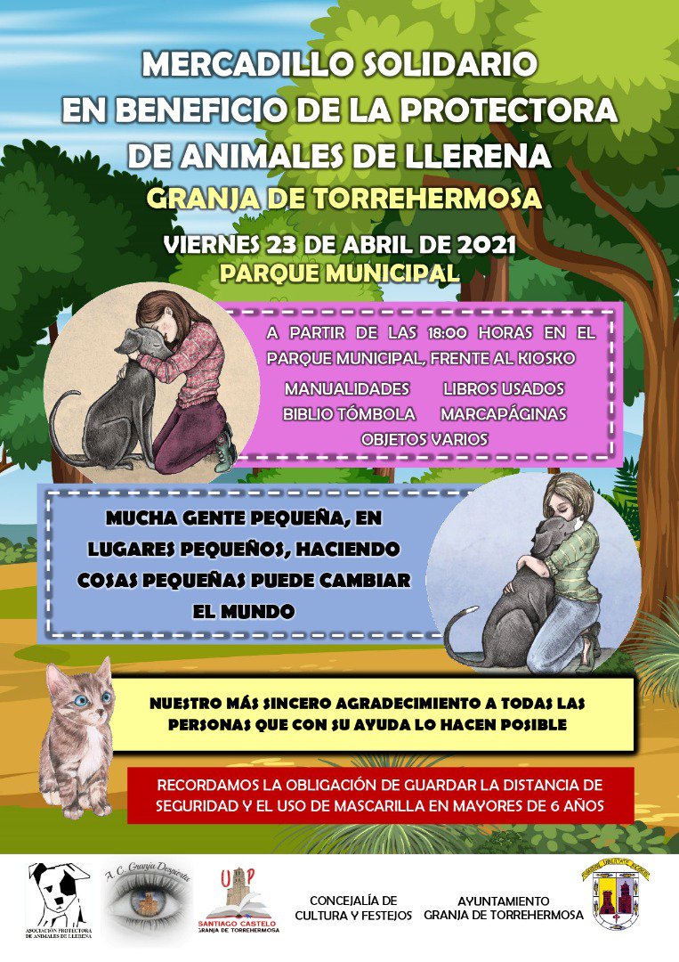 Mercadillo Solidario en Granja de Torrehermosa