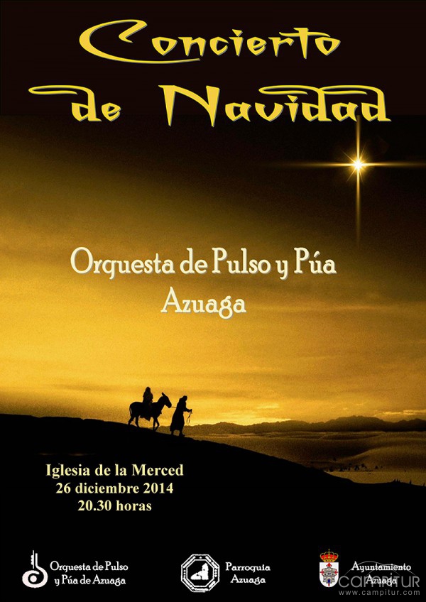 Conciertos de Navidad de la Orquesta de Pulso y Púa de Azuaga