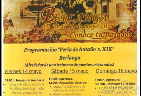 “Feria de Antaño s.XIX” en Berlanga