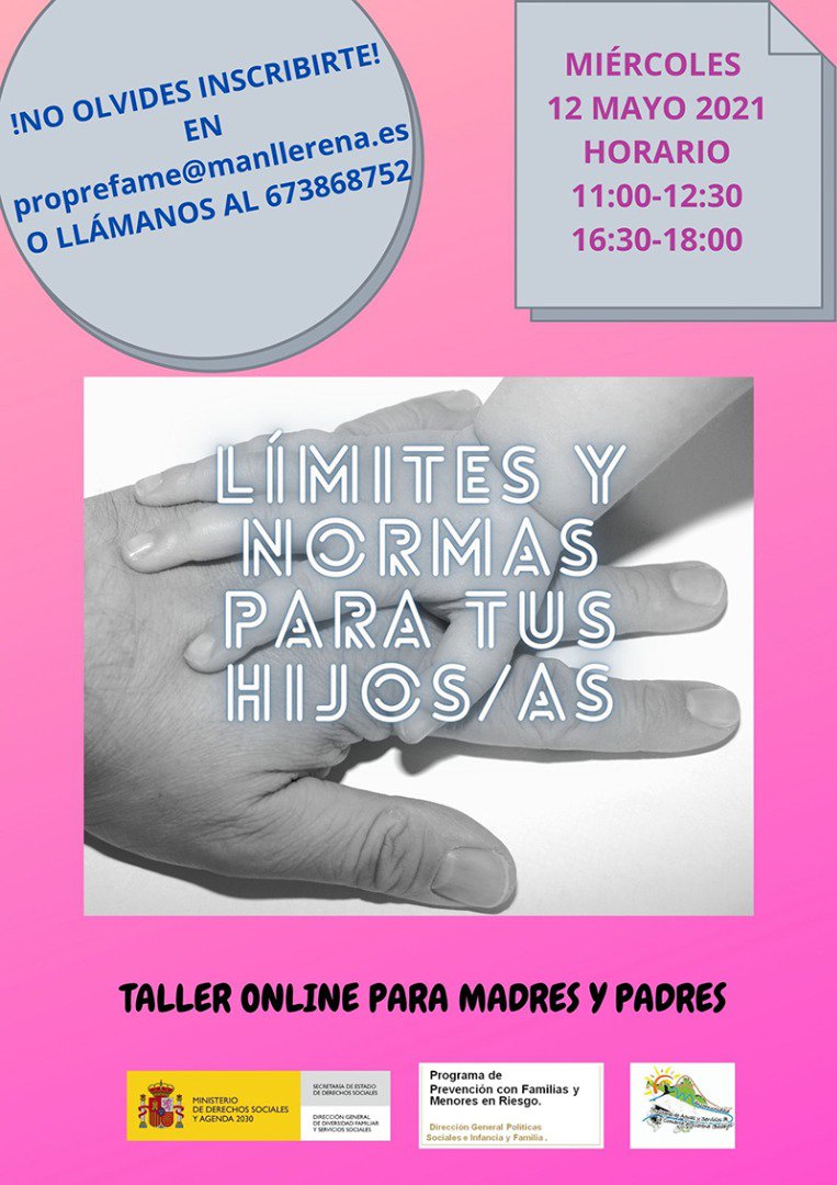 Taller online para padres y madres  