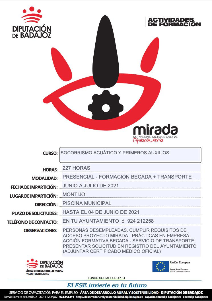 Curso de Socorrismo Acuático y Primeros Auxilios 