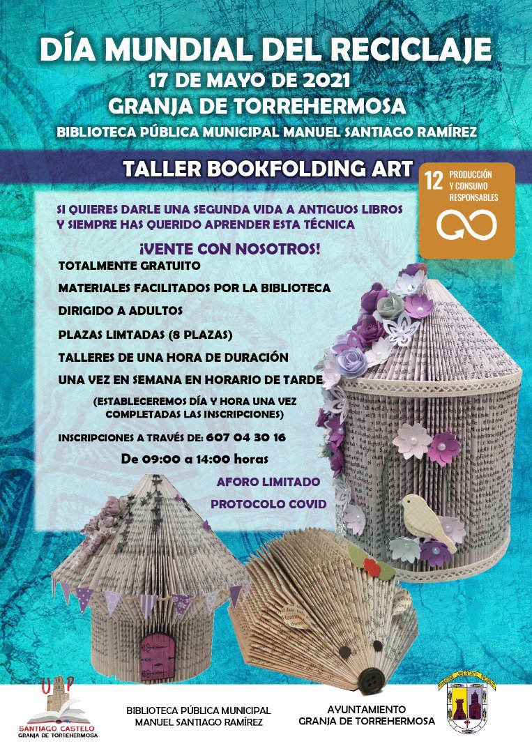 Taller Bookfolding Art en Granja de Torrehermosa 