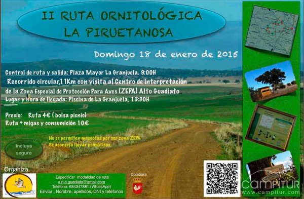II Ruta Ornitológica la Piruetanosa  