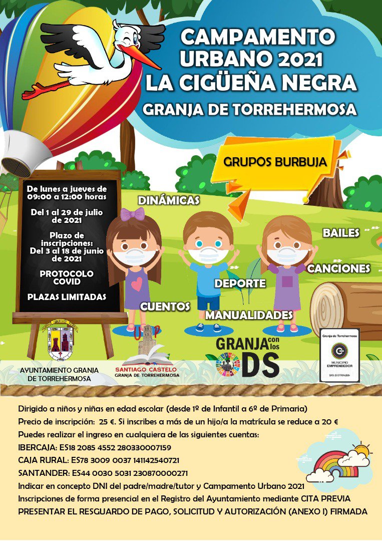 Campamento Urbano 2021 “La Cigüeña Negra” 