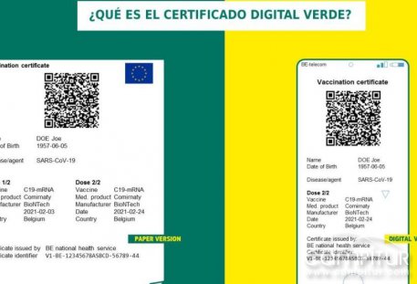 Pasaporte Covid en Andalucía y Extremadura 