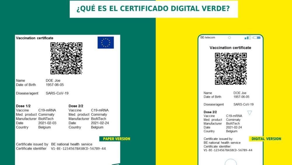 Pasaporte Covid en Andalucía y Extremadura 