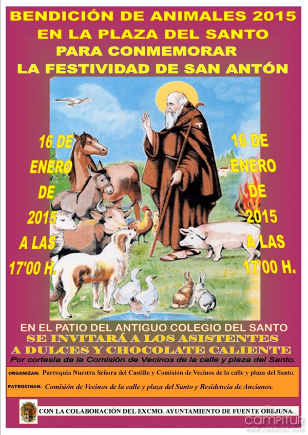Fuente Obejuna celebra San Antón 2015 