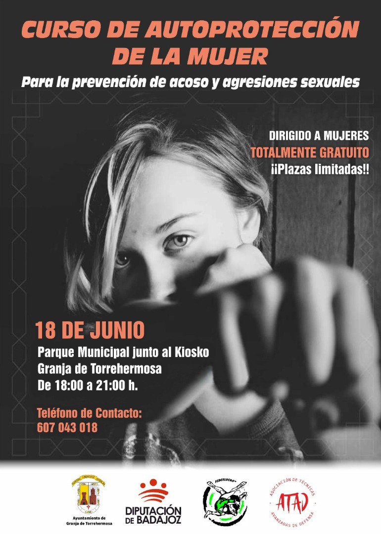 Curso de Autoprotección de la Mujer en Granja de Torrehermosa