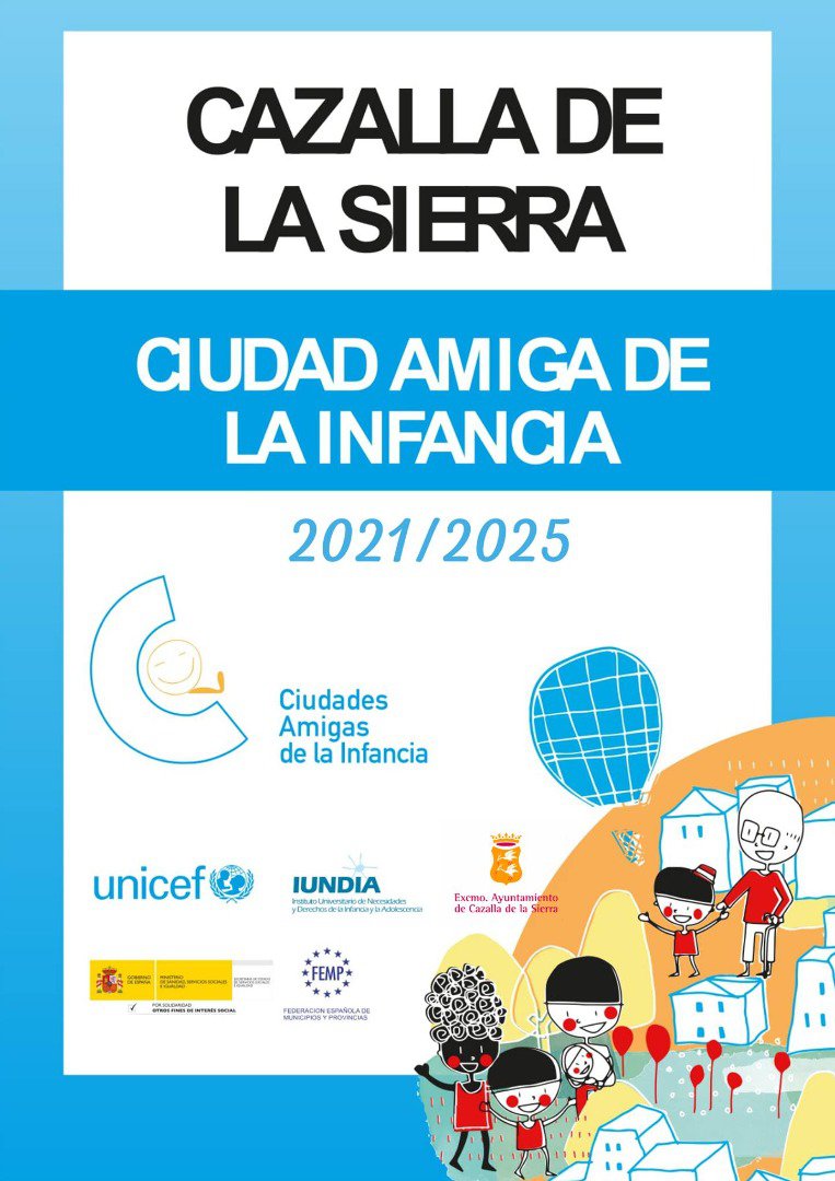 Cazalla de la Sierra renueva el Reconocimiento como Ciudad Amiga de la Infancia 