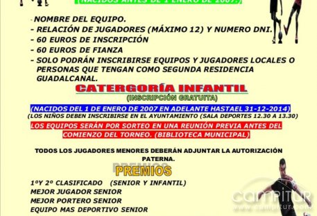 Torneo Fútbol-Sala 2021 en Guadalcanal 