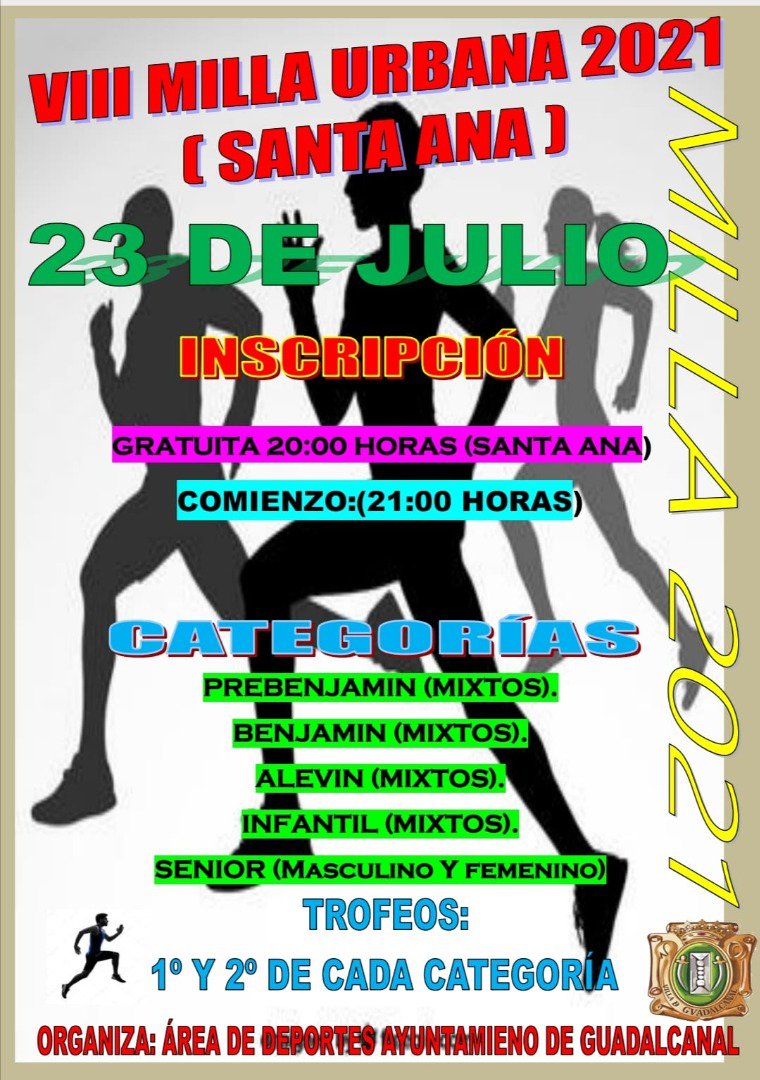 VIII Milla Urbana 2021 en Guadalcanal