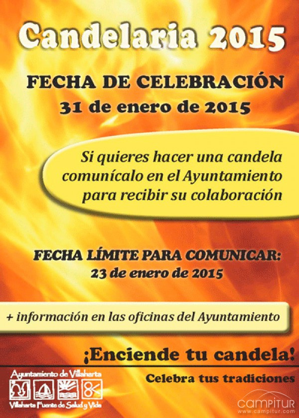 Villaharta celebra su fiesta de la Candelaria 2015 