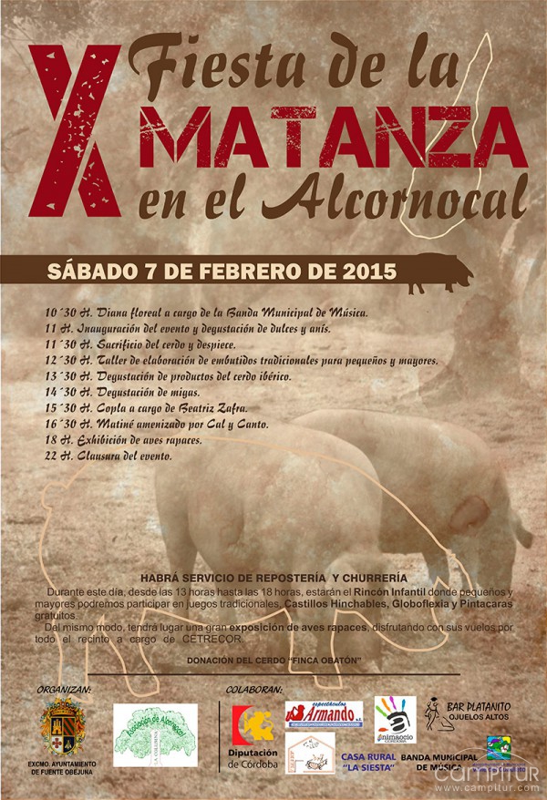 X Fiesta de la Matanza en El Alcornocal 