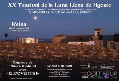 XX Festival de la Luna Llena de Agosto en Reina