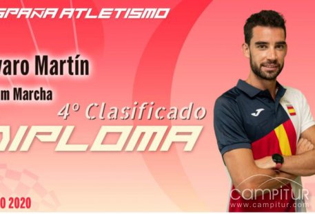 Alvaro Martín en la XIV Gala de Deporte de Llerena 