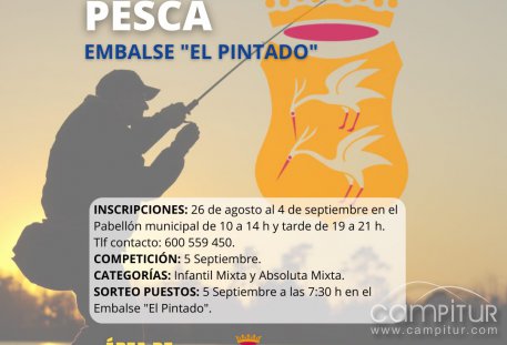 Competición de Pesca en Cazalla de la Sierra 