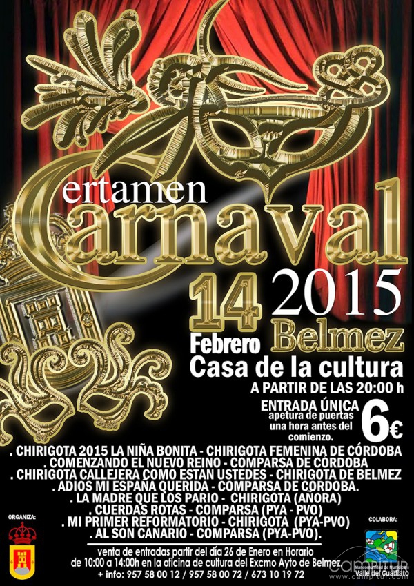 XXI Certamen de Carnaval 2015 