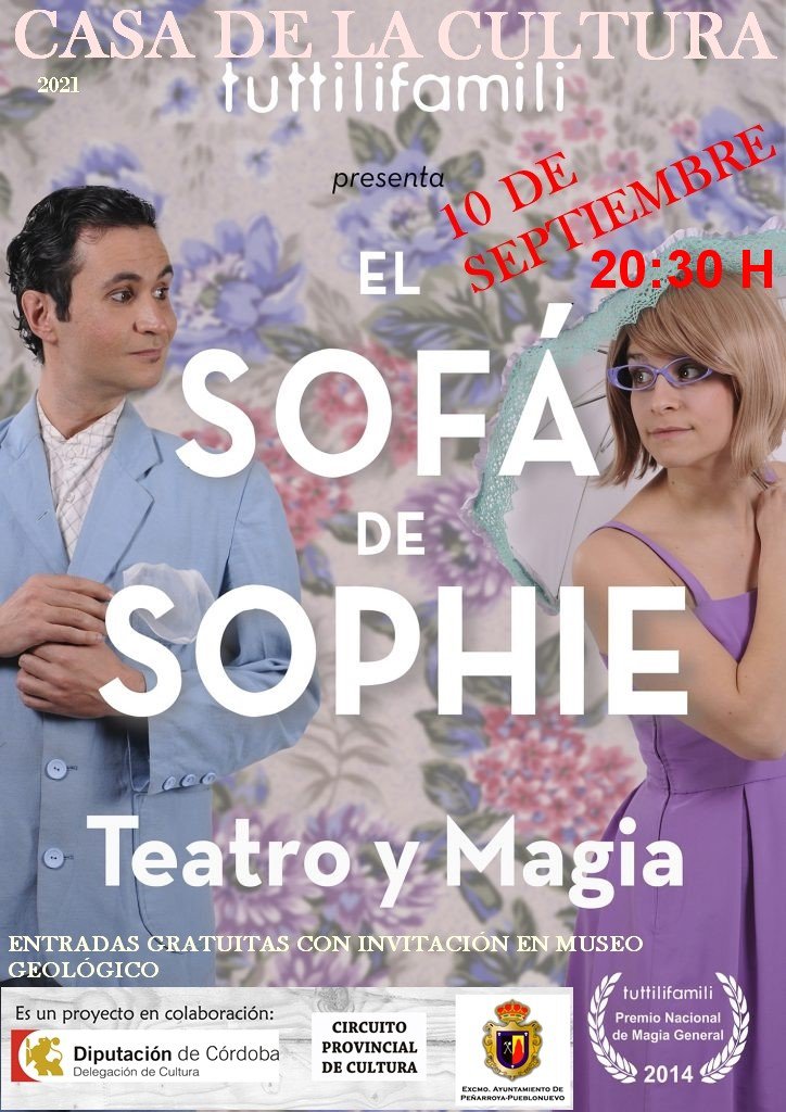 “El Sofá de Sophie” llega a Peñarroya-Pueblonuevo 