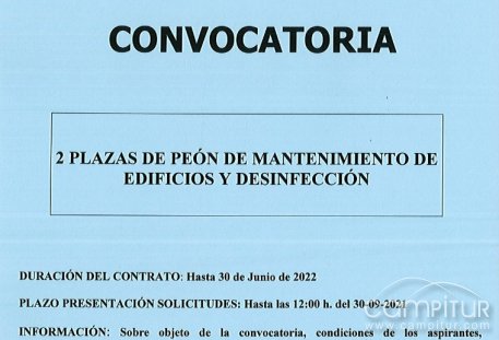 La empresa municipal AMETUGA convoca 2 puestos de trabajo