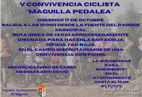 V Convivencia Ciclista “Maguilla Pedalea” 