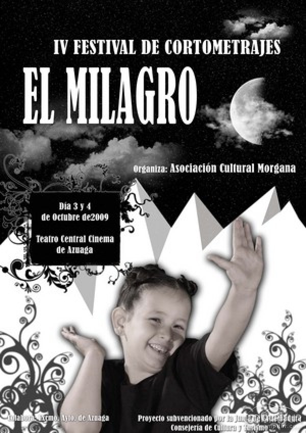 Abierto el plazo de inscripción para el IV Certamen de Cortometrajes “El Milagro” 