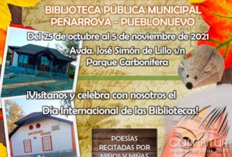Día Internacional de las Bibliotecas en Peñarroya-Pueblonuevo 