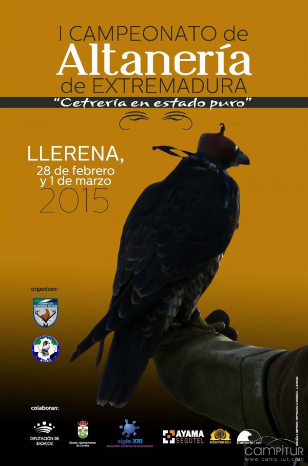 Llerena acoge el I Campeonato de Extremadura de Altanería 