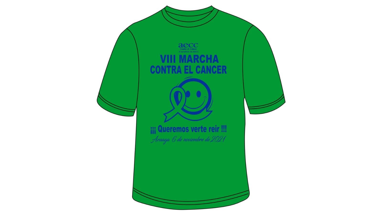 Cambia el lugar de entrega de las camisetas de la VIII Marcha Contra el Cáncer 