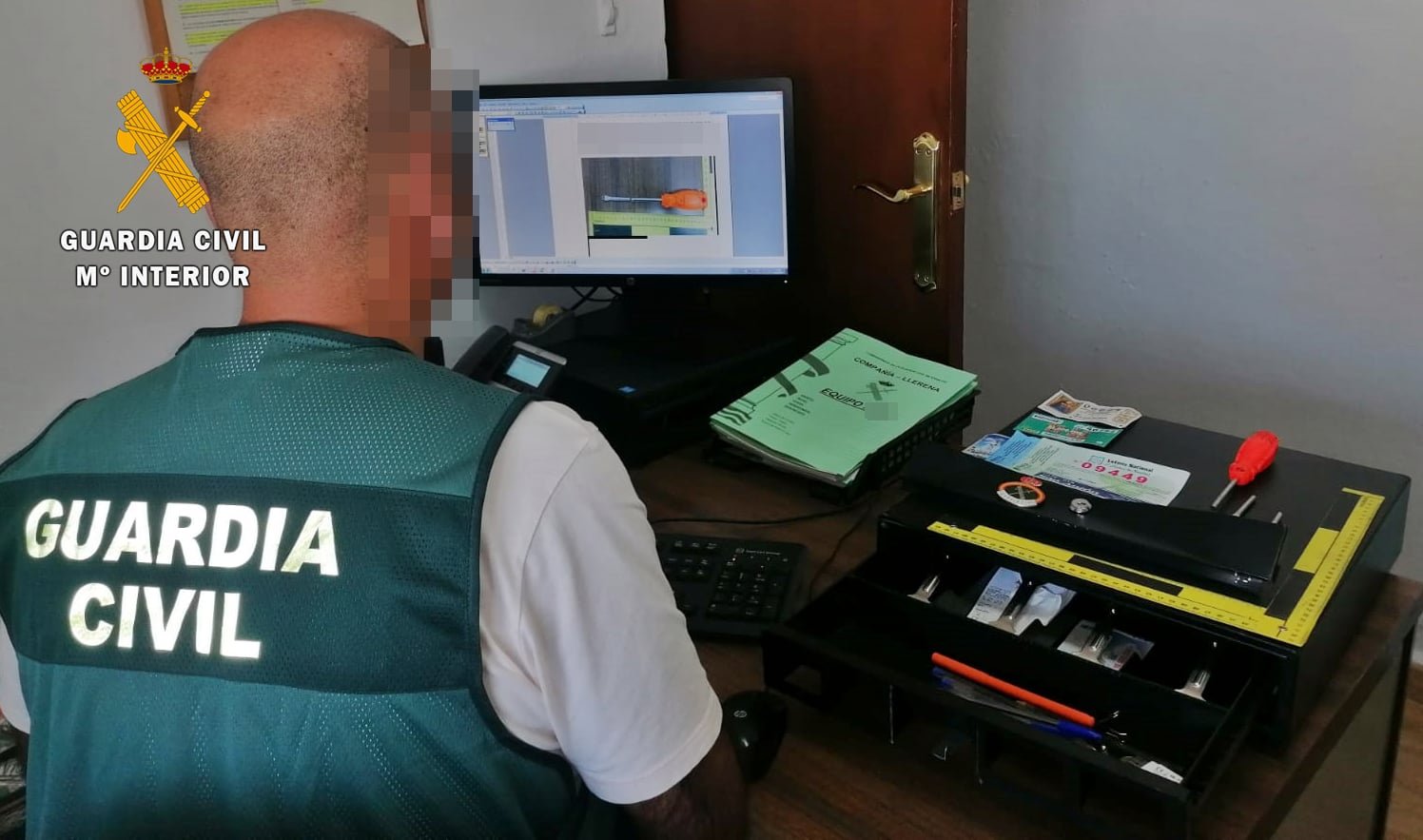 Detenido en Llerena por la presunta comisión de varios robos 