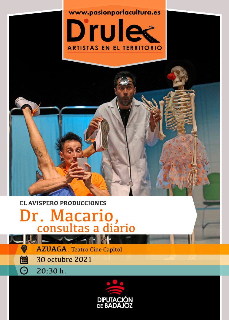 “Dr. Macario, consultas a diario” en Azuaga 