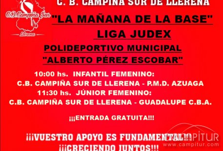 Agenda fin de semana C.B. Campiña Sur de Llerena 