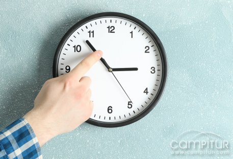 Hoy cambiamos de horario 