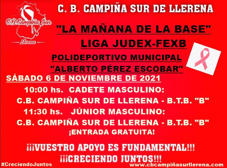 Agenda fin de semana C.B. Campiña Sur de Llerena 