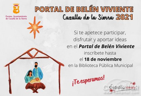 Portal de Belén Viviente en Cazalla de la Sierra 