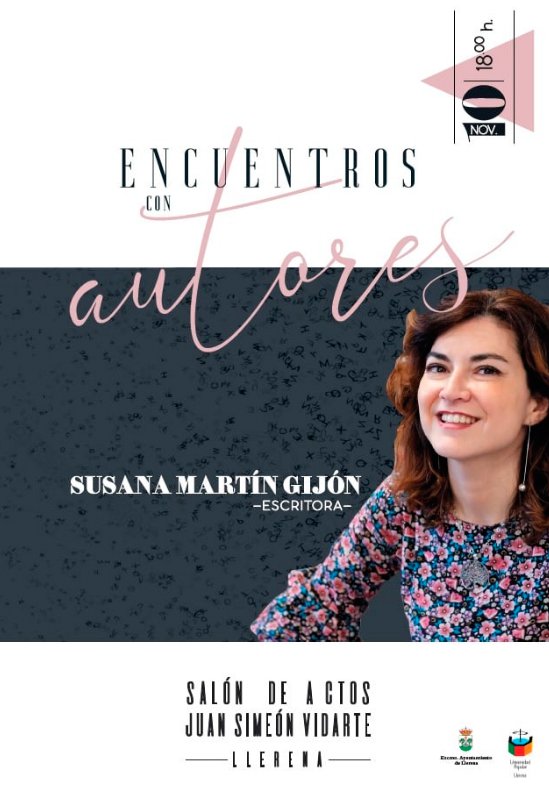 Encuentro con la autora Susana Martín Gijón en Llerena 