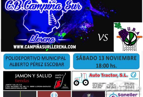 Partidos para el fin de semana del C.B. Campiña Sur de Llerena 