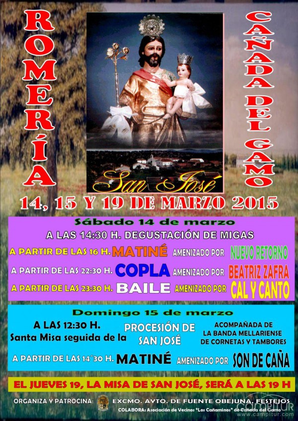 La Cañada del Gamo celebra su Romería de San José