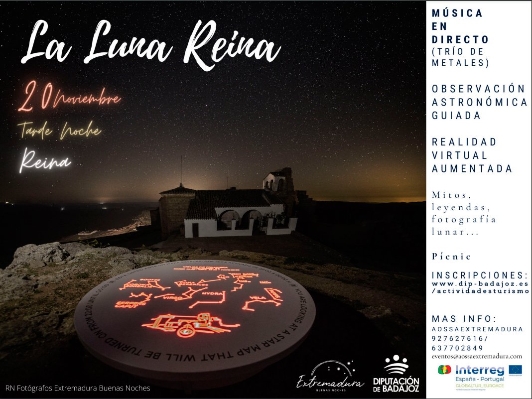 Actividades de astroturismo en Reina 