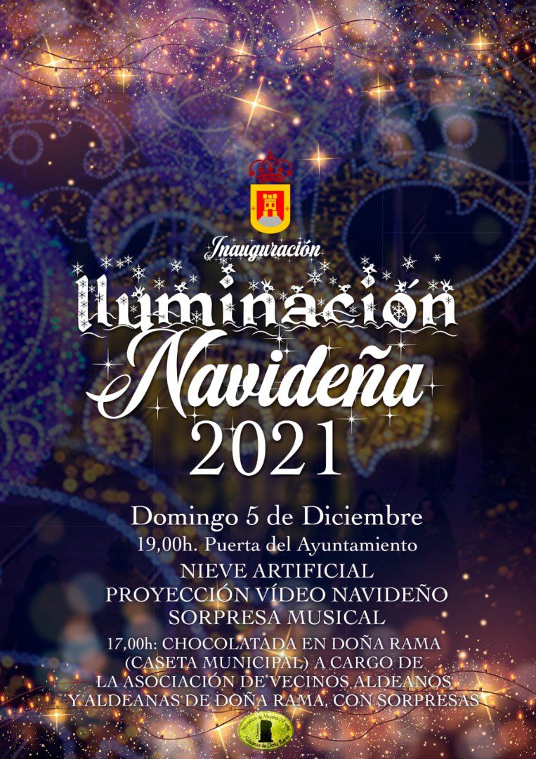 Inauguración Iluminación Navideña en Doña Rama