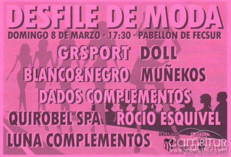 Desfile de moda en Azuaga