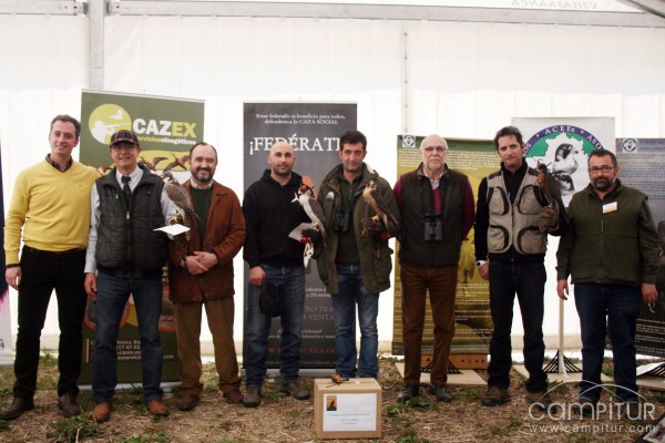 Miguel Espinosa proclamado ganador del I Campeonato de Extremadura de Altanería