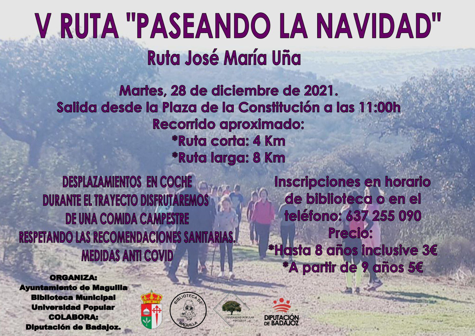 V Ruta Paseando la Navidad en Maguilla 
