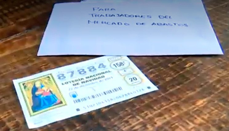 El anuncio de la Lotería de Navidad hecho realidad en Fuente Obejuna 