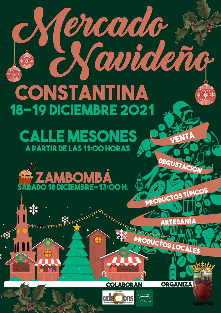 Mercado Navideño en Constantina 