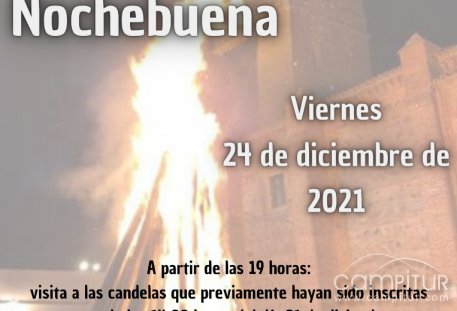 Candelas de Nochebuena en Granja de Torrehermosa 