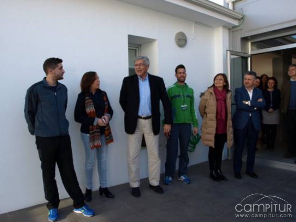 Visita del delegado de Gobierno Provincial y de la delegada territorial de Economía a Constantina.